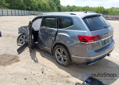 2019 Volkswagen Atlas 3.6L V6 Sel R-Line from USA, damaged, VIN 1V2RR2CA7KC584264